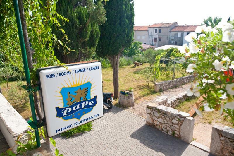 Pape Punat Apartmani I Sobe Zewnętrze zdjęcie